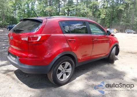 2013 Kia Sportage Lx из США, поврежденный, VIN KNDPB3A25D7419422